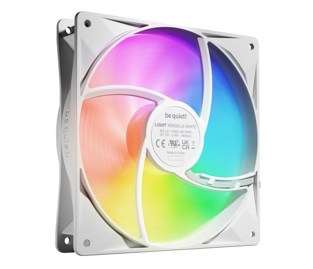 be quiet! Light Wings LX 140mm High-speed PWM White TriplePack 3x140mm - 1287577 - zdjęcie 4